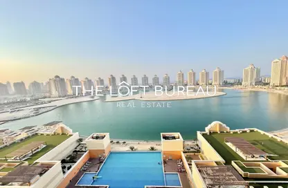 Apartment - 1 Bathroom for rent in Viva East - Viva Bahriyah - The Pearl Island - Doha