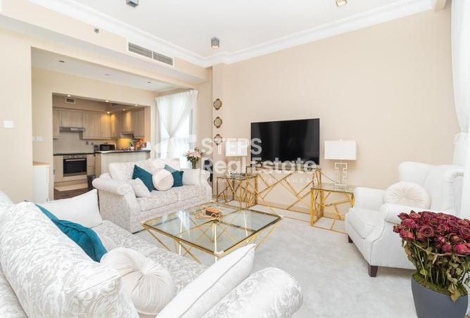 Apartment - 1 Bedroom - 2 Bathrooms for rent in Chateau - Qanat Quartier - The Pearl Island - Doha