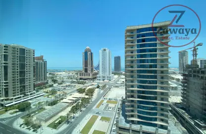 Office Space - Studio - 2 Bathrooms for rent in The E18hteen - Marina District - Lusail