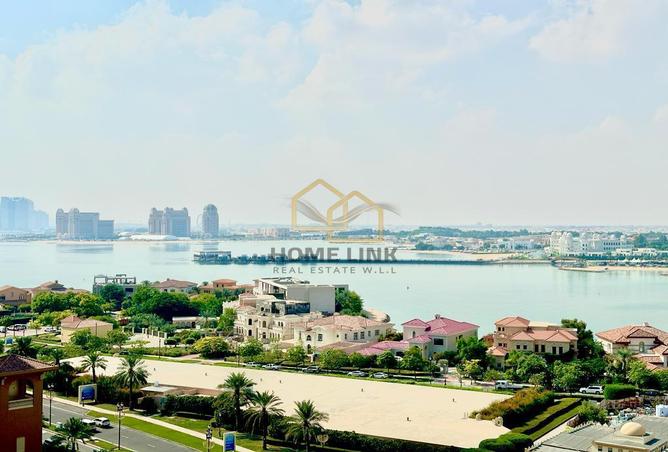 Apartment - 2 Bedrooms - 3 Bathrooms for sale in East Porto Drive - Porto Arabia - The Pearl Island - Doha