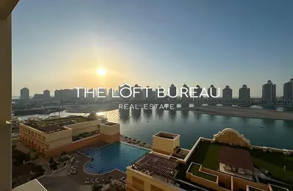 Apartment - 1 Bedroom - 2 Bathrooms for rent in Viva Central - Viva Bahriyah - The Pearl Island - Doha