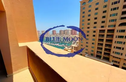 Apartment - 1 Bedroom - 2 Bathrooms for rent in Tower 16 - Porto Arabia - The Pearl Island - Doha