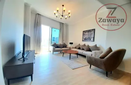 Apartment - 2 Bedrooms - 3 Bathrooms for rent in Marina Tower 07 - Marina District - Lusail