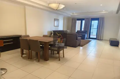 Apartment - 1 Bedroom - 2 Bathrooms for rent in West Porto Drive - Porto Arabia - The Pearl Island - Doha