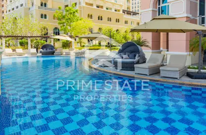 Apartment - 1 Bedroom - 2 Bathrooms for rent in Porto Arabia - The Pearl Island - Doha