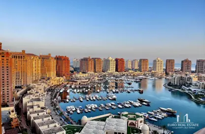 Apartment - 3 Bedrooms - 3 Bathrooms for rent in East Porto Drive - Porto Arabia - The Pearl Island - Doha