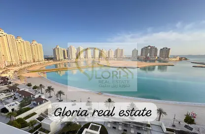 Apartment - 2 Bedrooms - 4 Bathrooms for rent in Imperial Diamond - Viva Bahriyah - The Pearl Island - Doha