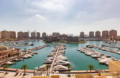 Apartment - 1 Bathroom for rent in West Porto Drive - Porto Arabia - The Pearl Island - Doha