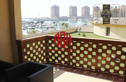 Townhouse - 2 Bedrooms - 3 Bathrooms for rent in West Porto Drive - Porto Arabia - The Pearl Island - Doha