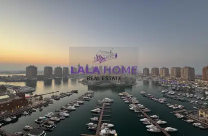 Apartment - 2 Bedrooms - 3 Bathrooms for rent in East Porto Drive - Porto Arabia - The Pearl Island - Doha