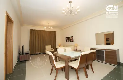 Living / Dining Room image for: Apartment - 1 Bedroom - 1 Bathroom for rent in Regency Residence Musheireb - Musheireb - Doha, Image 1