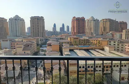 Apartment - 1 Bedroom - 2 Bathrooms for rent in Viva West - Viva Bahriyah - The Pearl Island - Doha