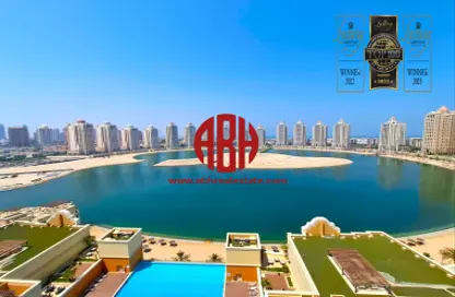 Apartment - 1 Bedroom - 2 Bathrooms for rent in Tower 26 - Viva Bahriyah - The Pearl Island - Doha