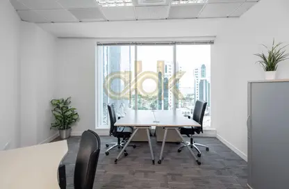 Office Space - Studio - 1 Bathroom for rent in Alfardan Commercial Tower - Alfardan Towers - West Bay - Doha