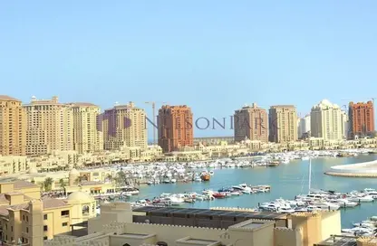 Apartment - 2 Bedrooms - 3 Bathrooms for rent in Tower 7 (Ferrari Tower) - Porto Arabia - The Pearl Island - Doha