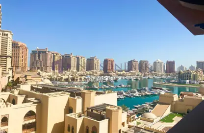 Apartment - 3 Bedrooms - 4 Bathrooms for sale in East Porto Drive - Porto Arabia - The Pearl Island - Doha