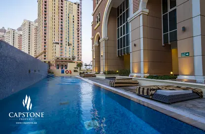 Apartment - 1 Bathroom for rent in Tower 26 - Viva Bahriyah - The Pearl Island - Doha