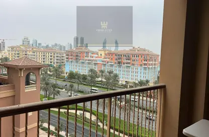 Apartment - 1 Bedroom - 2 Bathrooms for rent in East Porto Drive - Porto Arabia - The Pearl Island - Doha