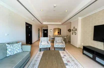 Apartment - 1 Bedroom - 2 Bathrooms for sale in Danat Qatar - Porto Arabia - The Pearl Island - Doha