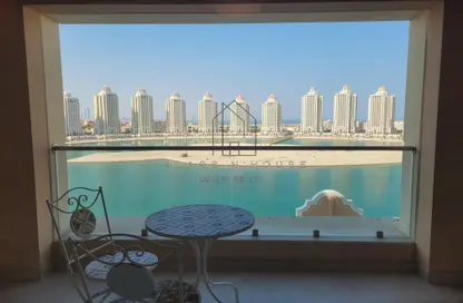 Apartment - 1 Bedroom - 2 Bathrooms for rent in Viva West - Viva Bahriyah - The Pearl Island - Doha