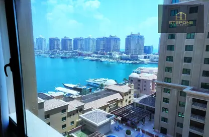 Apartment - 1 Bedroom - 2 Bathrooms for sale in One Porto Arabia - Porto Arabia - The Pearl Island - Doha