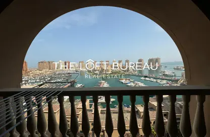 Apartment - 2 Bedrooms - 3 Bathrooms for sale in West Porto Drive - Porto Arabia - The Pearl Island - Doha