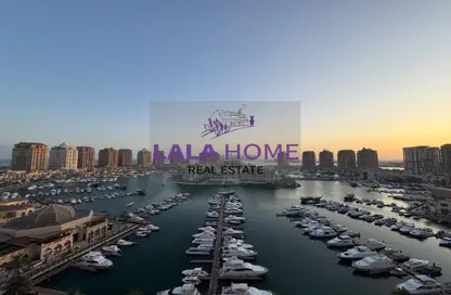 Apartment - 3 Bedrooms - 5 Bathrooms for sale in East Porto Drive - Porto Arabia - The Pearl Island - Doha