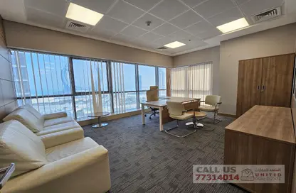 Office Space - Studio - 3 Bathrooms for rent in Lusail City - Lusail