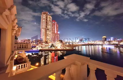 Apartment - 3 Bedrooms - 4 Bathrooms for rent in Carnaval - Qanat Quartier - The Pearl Island - Doha