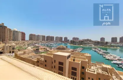 Apartment - 2 Bedrooms - 3 Bathrooms for rent in West Porto Drive - Porto Arabia - The Pearl Island - Doha