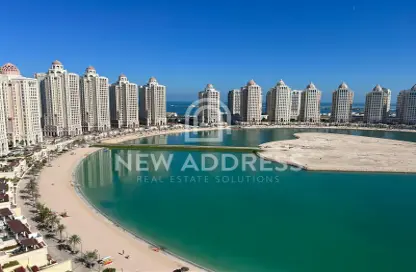 Apartment - 2 Bedrooms - 3 Bathrooms for rent in Imperial Diamond - Viva Bahriyah - The Pearl Island - Doha