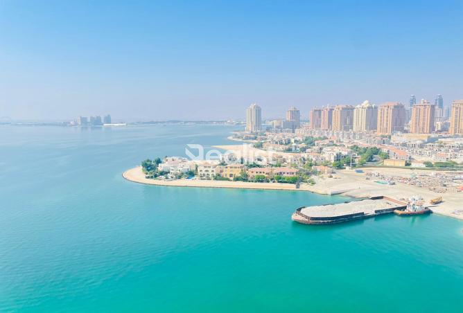 Apartment - 2 Bathrooms for rent in Viva West - Viva Bahriyah - The Pearl Island - Doha