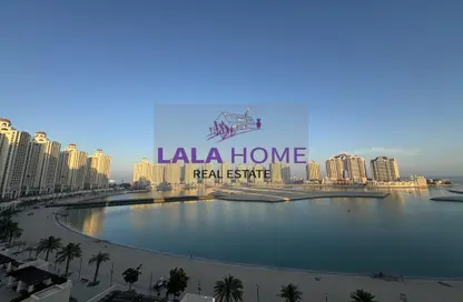 Apartment - 1 Bathroom for rent in Viva West - Viva Bahriyah - The Pearl Island - Doha