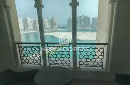 Apartment - 2 Bedrooms - 3 Bathrooms for rent in Viva Central - Viva Bahriyah - The Pearl Island - Doha