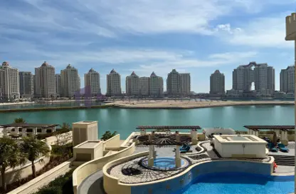 Apartment - 1 Bedroom - 2 Bathrooms for rent in Viva East - Viva Bahriyah - The Pearl Island - Doha