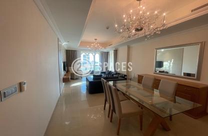 Apartment - 2 Bedrooms - 3 Bathrooms for rent in Viva West - Viva Bahriyah - The Pearl Island - Doha