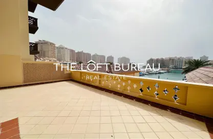 Townhouse - 2 Bedrooms - 2 Bathrooms for rent in East Porto Drive - Porto Arabia - The Pearl Island - Doha