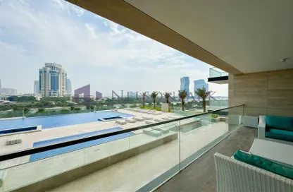 Apartment - 3 Bedrooms - 4 Bathrooms for rent in Marina Residences 195 - Marina District - Lusail